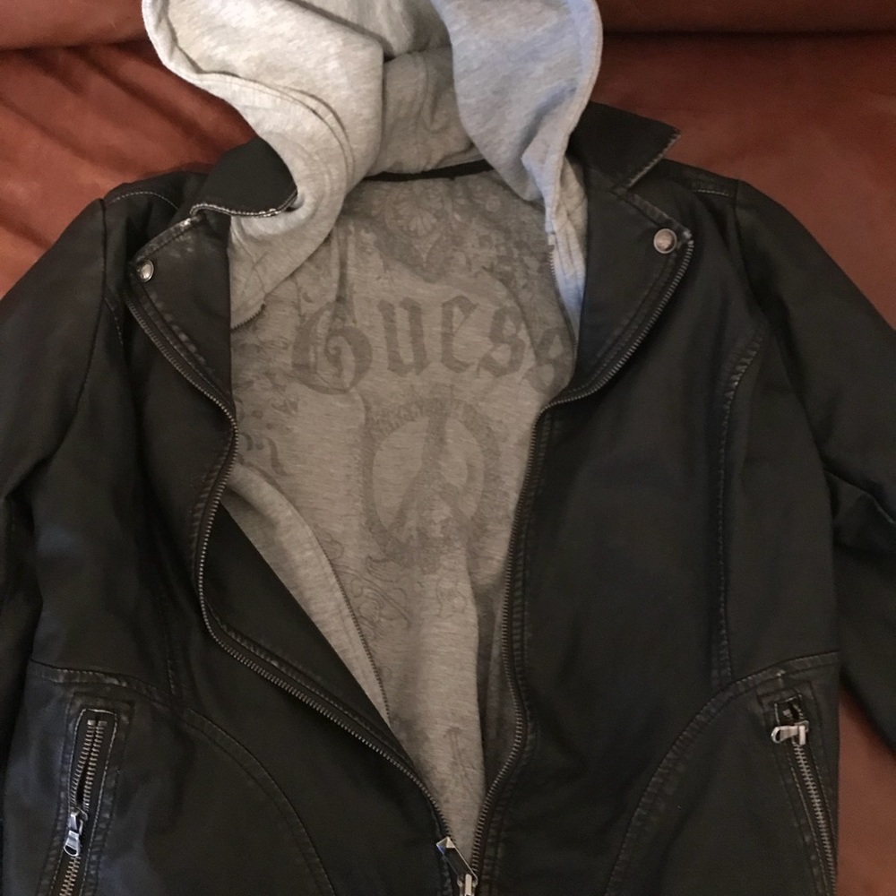 Leather jacket